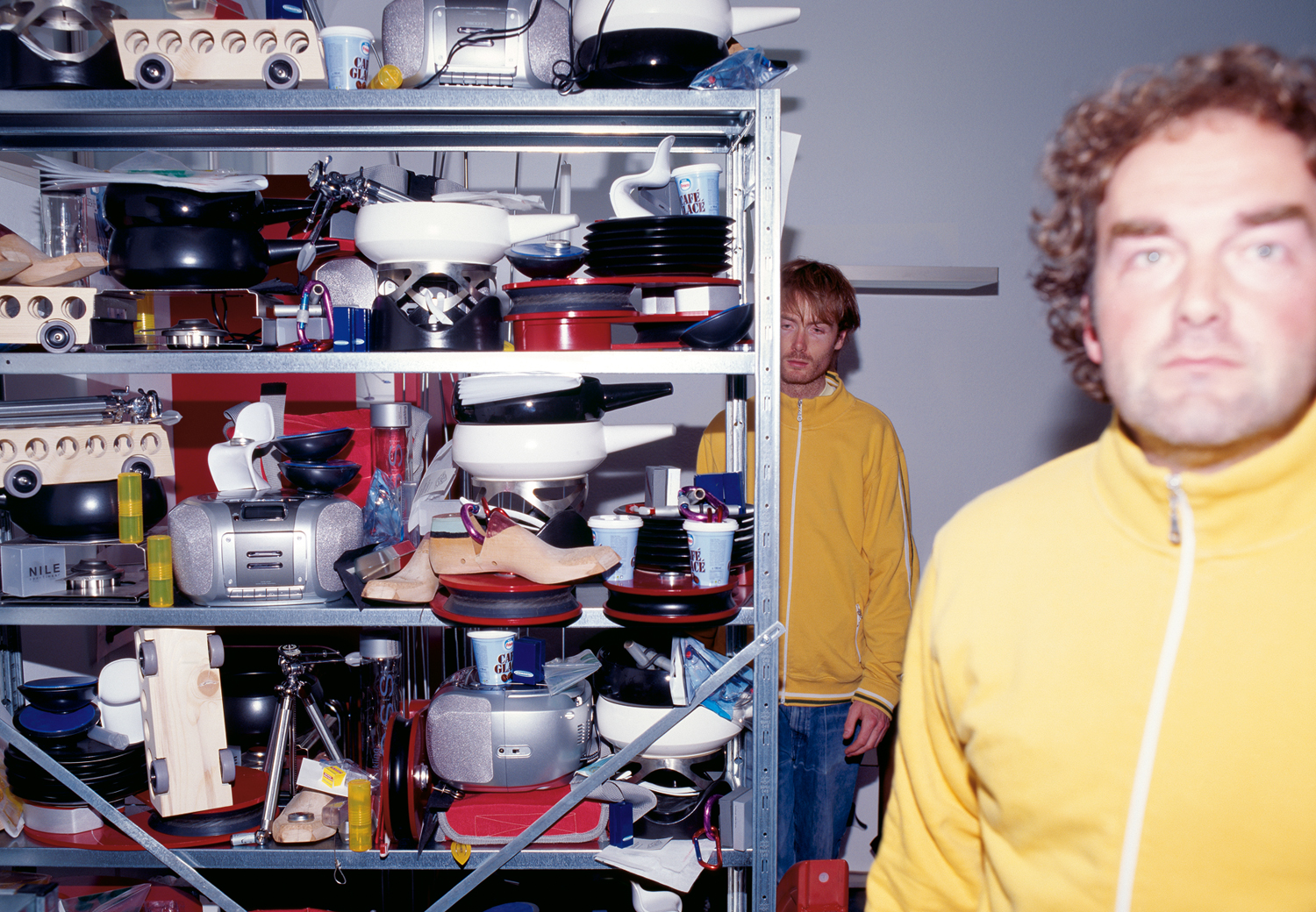 Gerhard Gerber in seinem Atelier