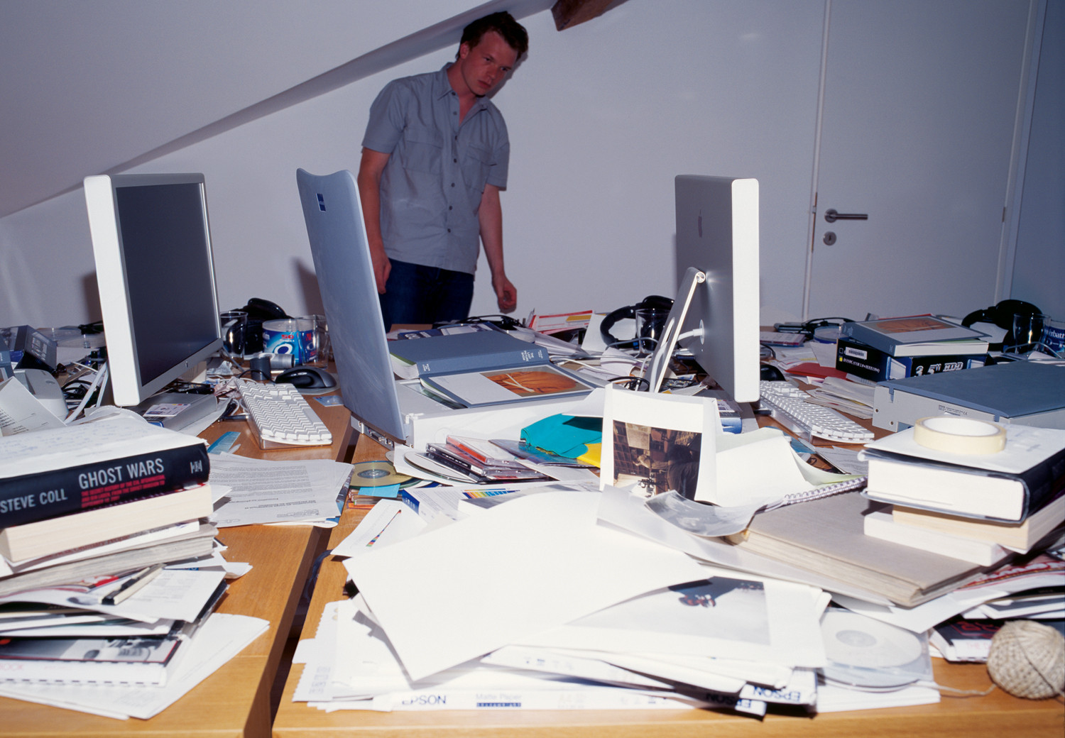 Matthias Bruggmann in seinem Atelier