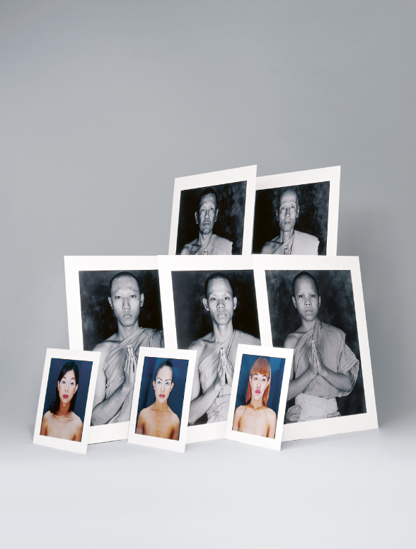 Zwei Fotoserien 'Tide' und 'Cut'