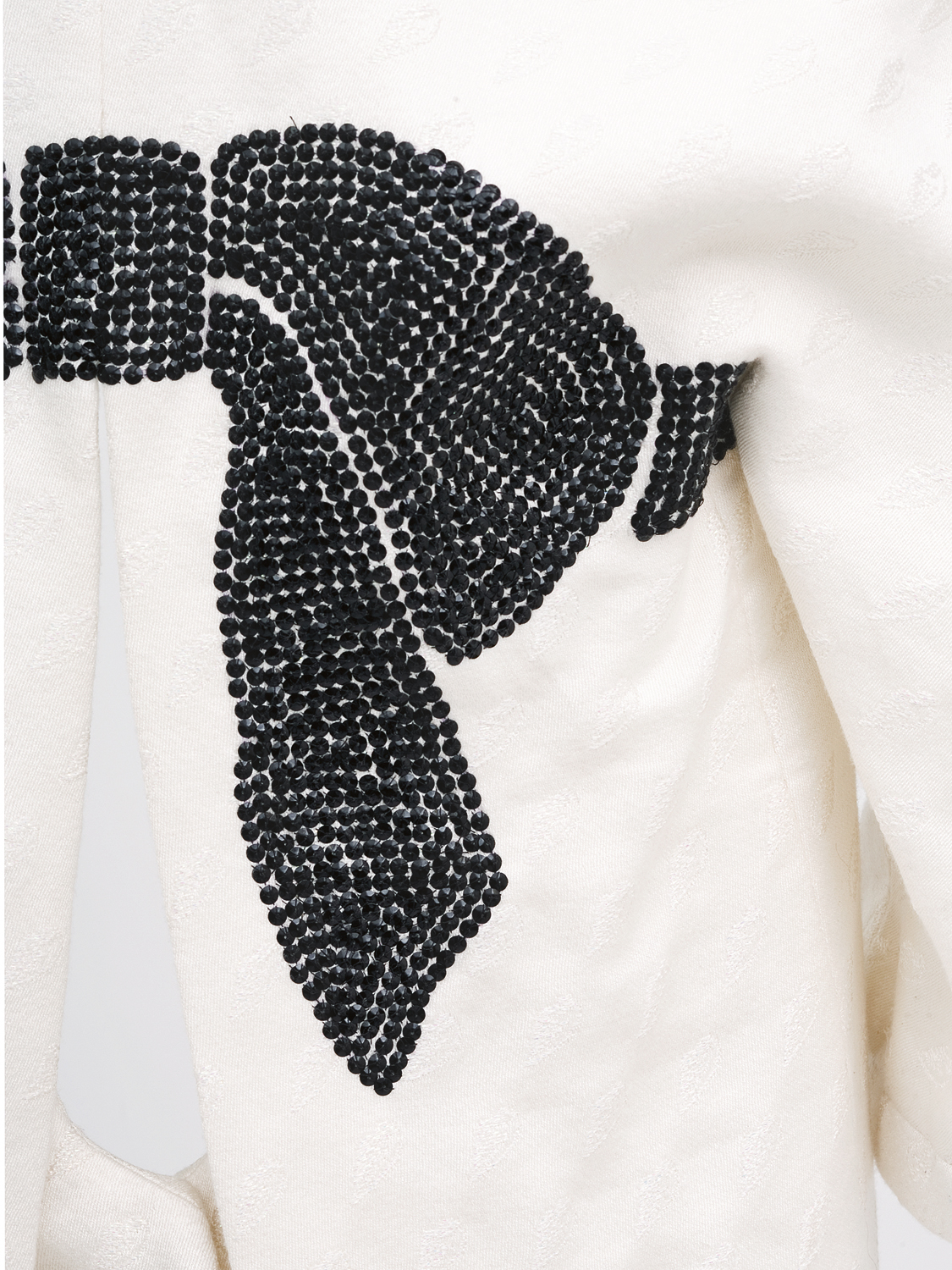 'Couples', Kollektion 2005 – 2006, Damen Smoking Jacket, Detail, (Diplomarbeit)