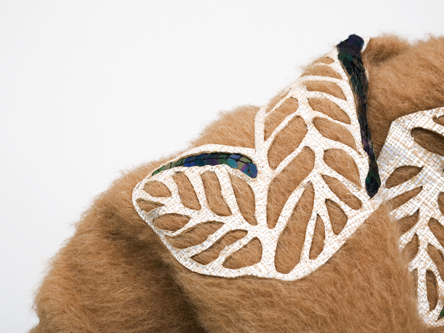 Kollektion 'Couples', 2005 – 2006, Damen Cape, Detail, (Diplomarbeit)