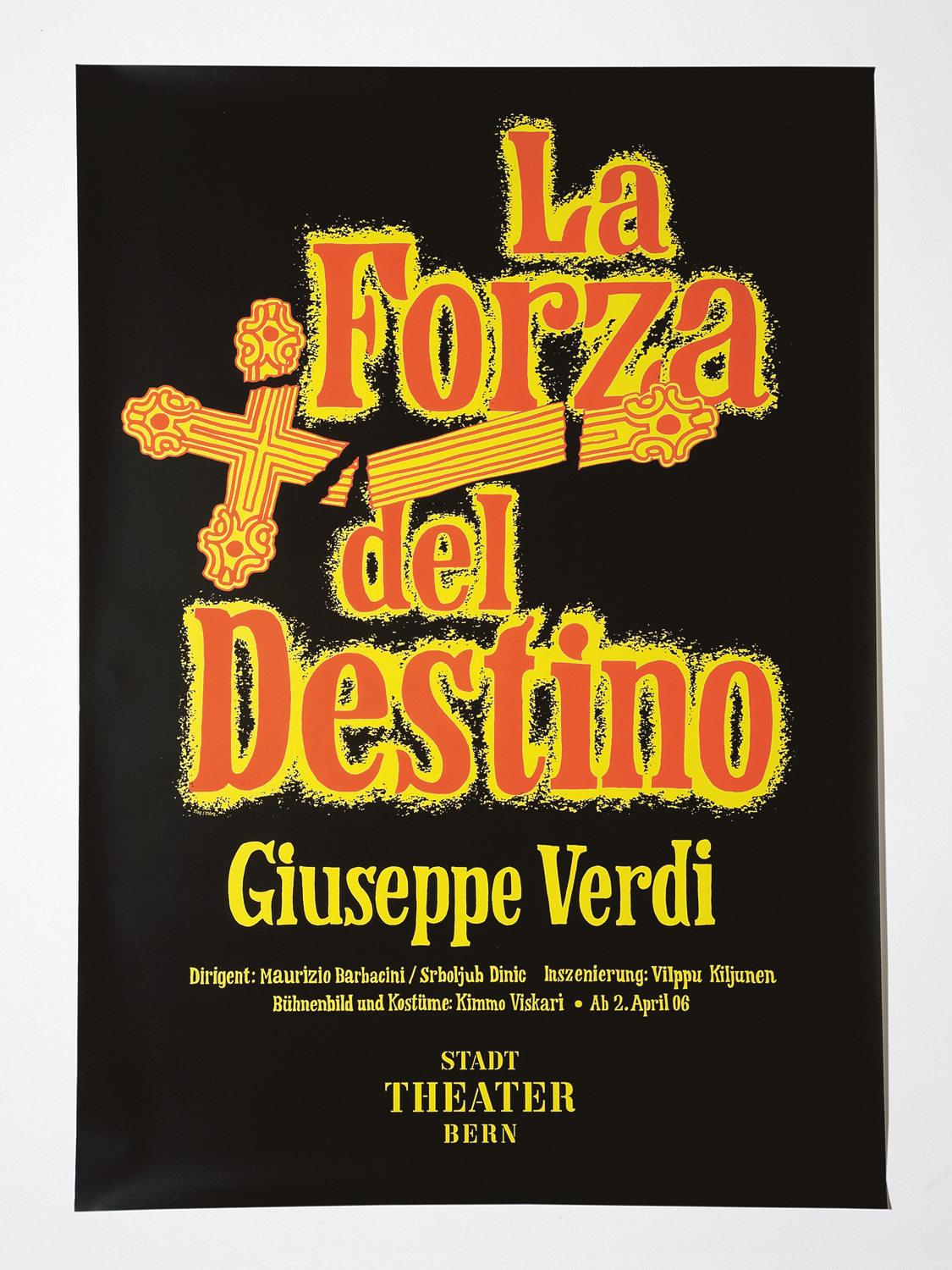 Plakat für das Stadttheater Bern (2004 - 2007)