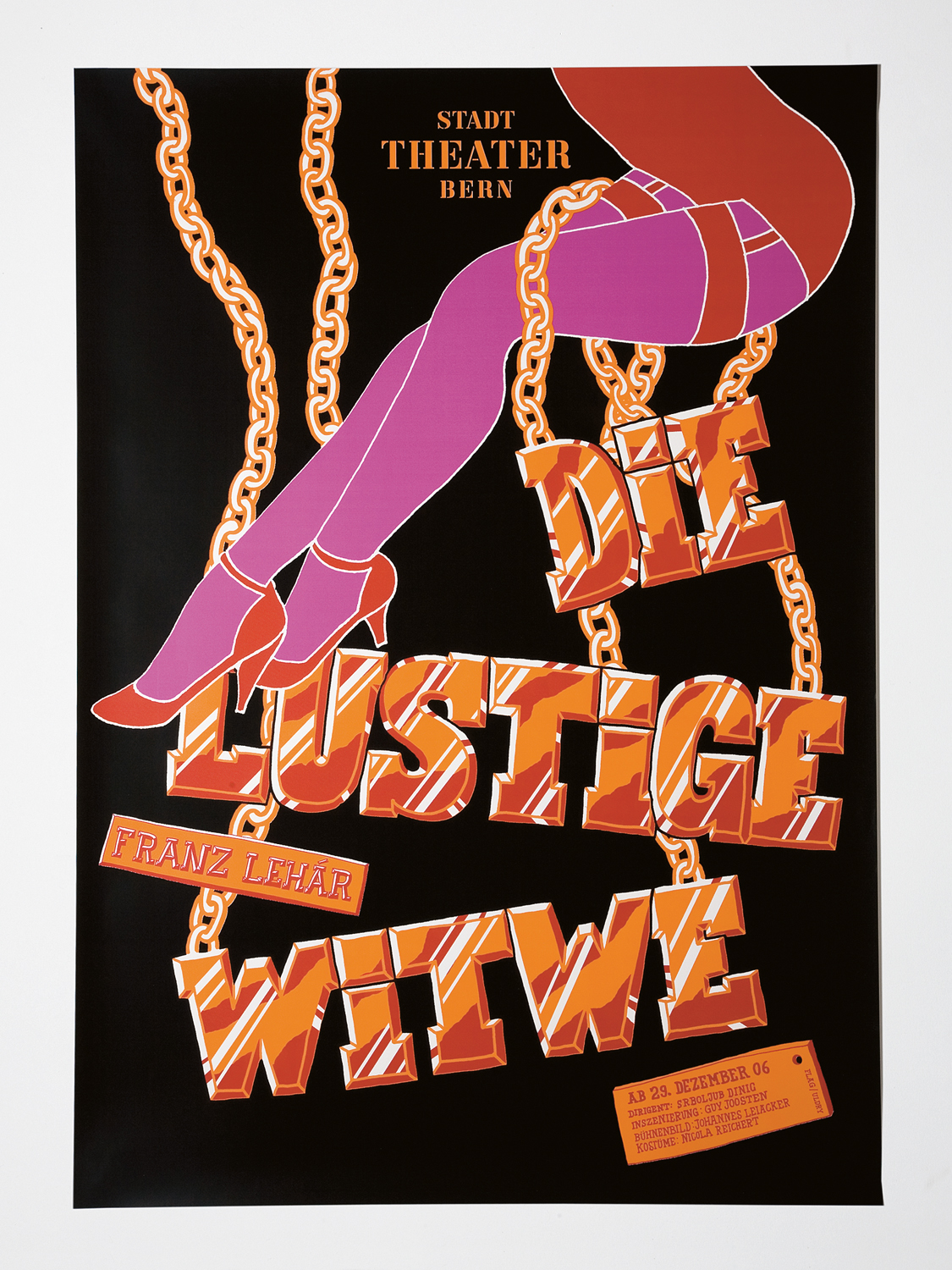 Plakat für das Stadttheater Bern (2004 - 2007)