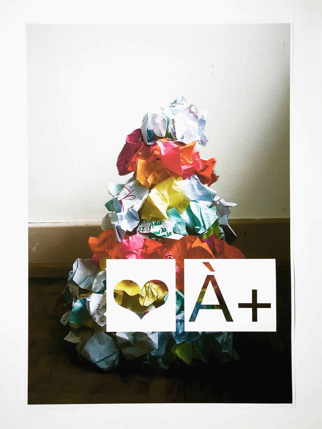 '<3 À+', Plakat