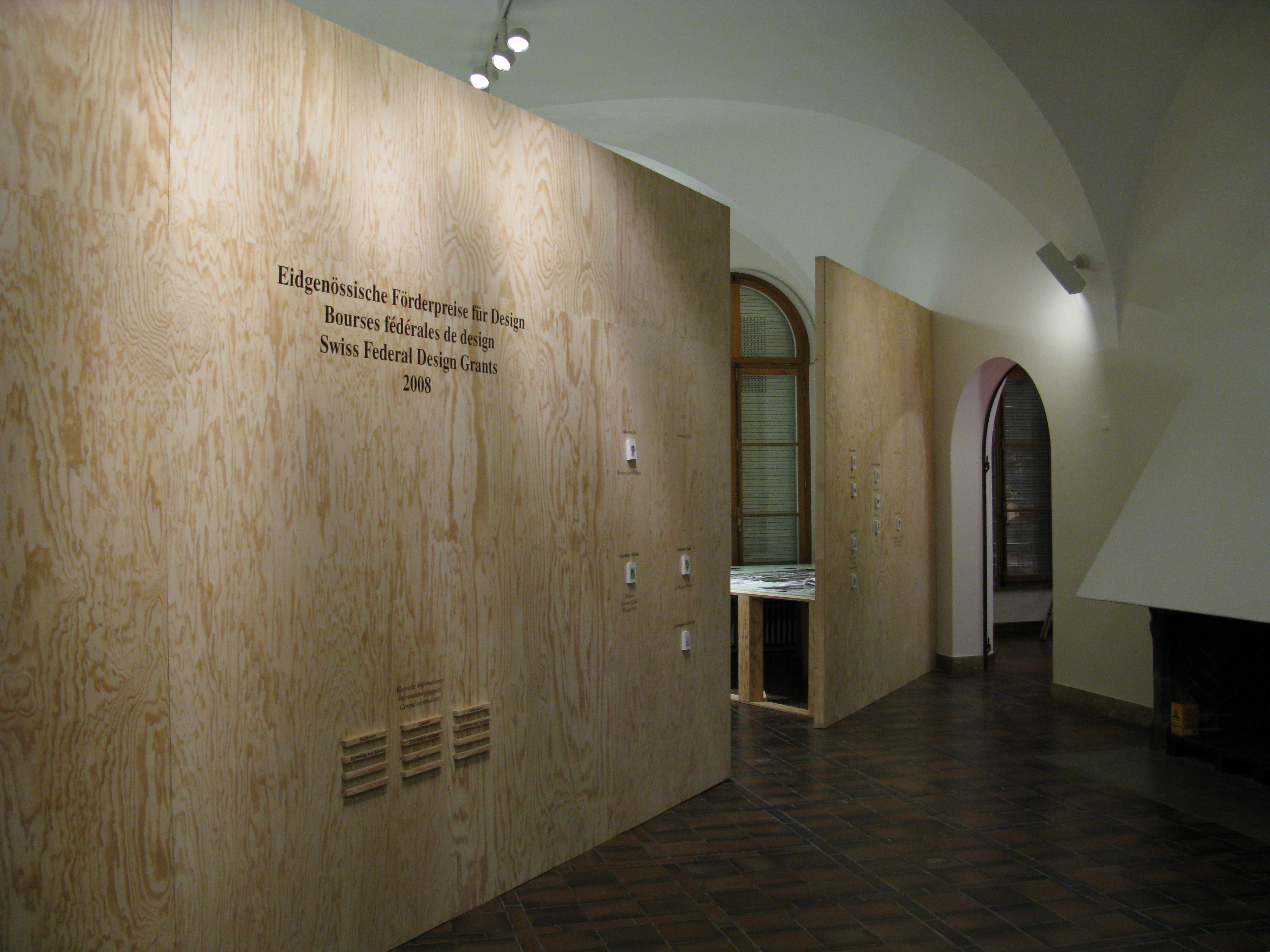 Eingang zur Ausstellung