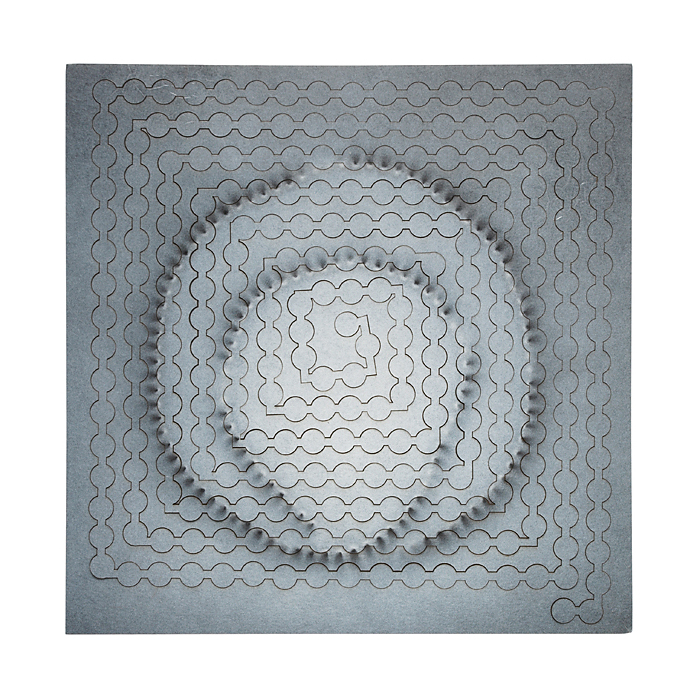 Entwurf, Spirale (Zeichnung auf Karton)