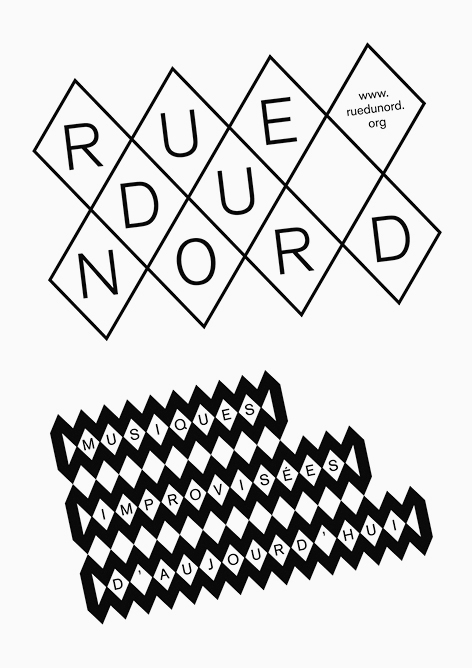 Programmzeitschrift der Association 'Rue du Nord', Februar/März 2008 - (in Zusammenarbeit mit Mélodie Mousset)