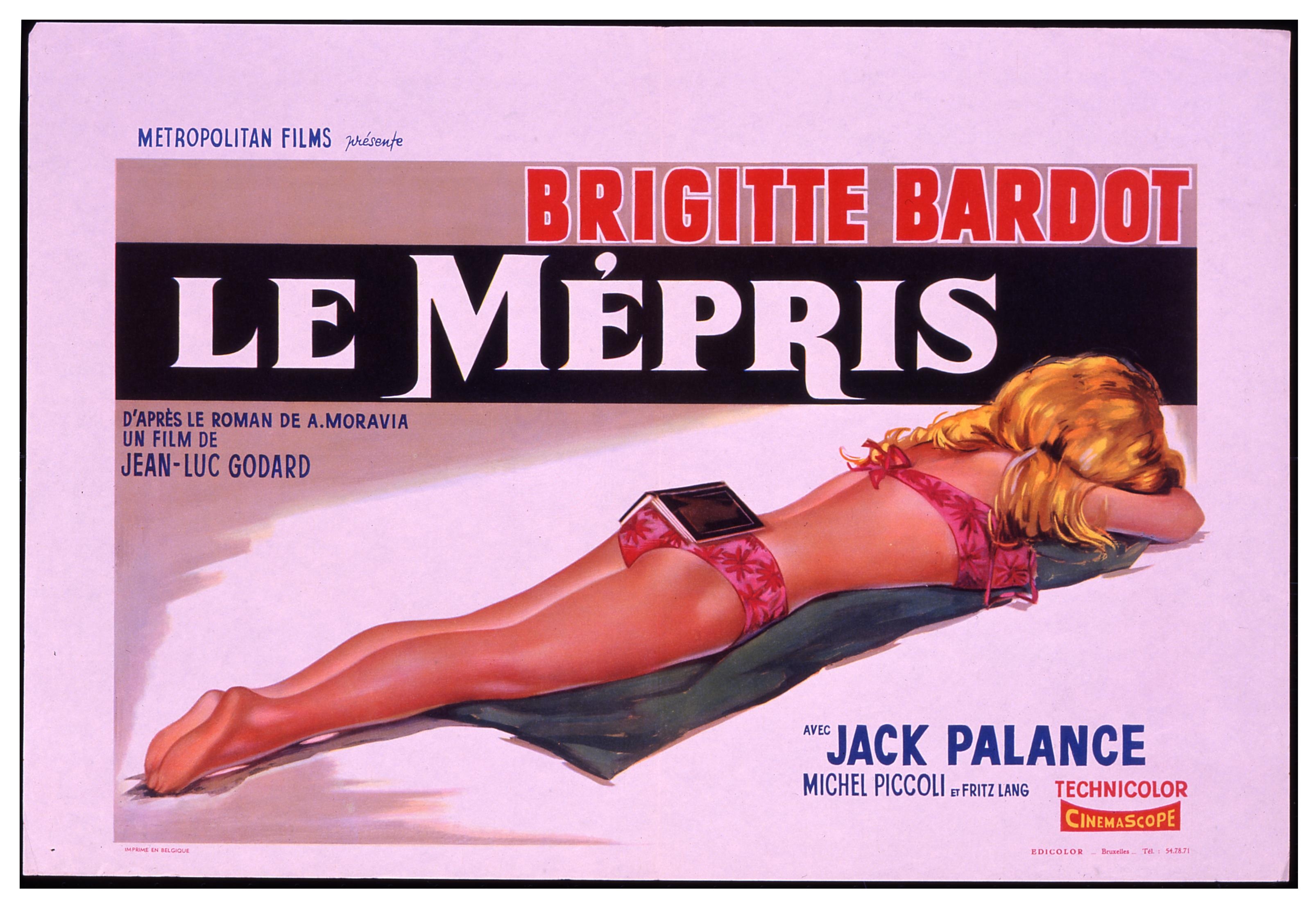 'Le Mépris' (1963), Plakat