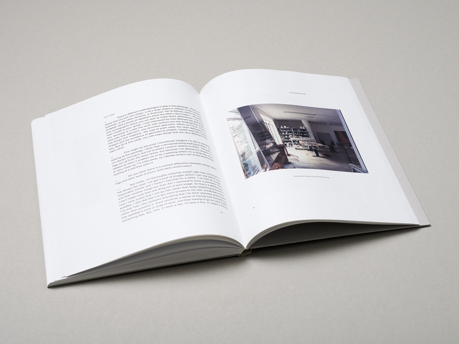 'Gary Hume. American Tan'