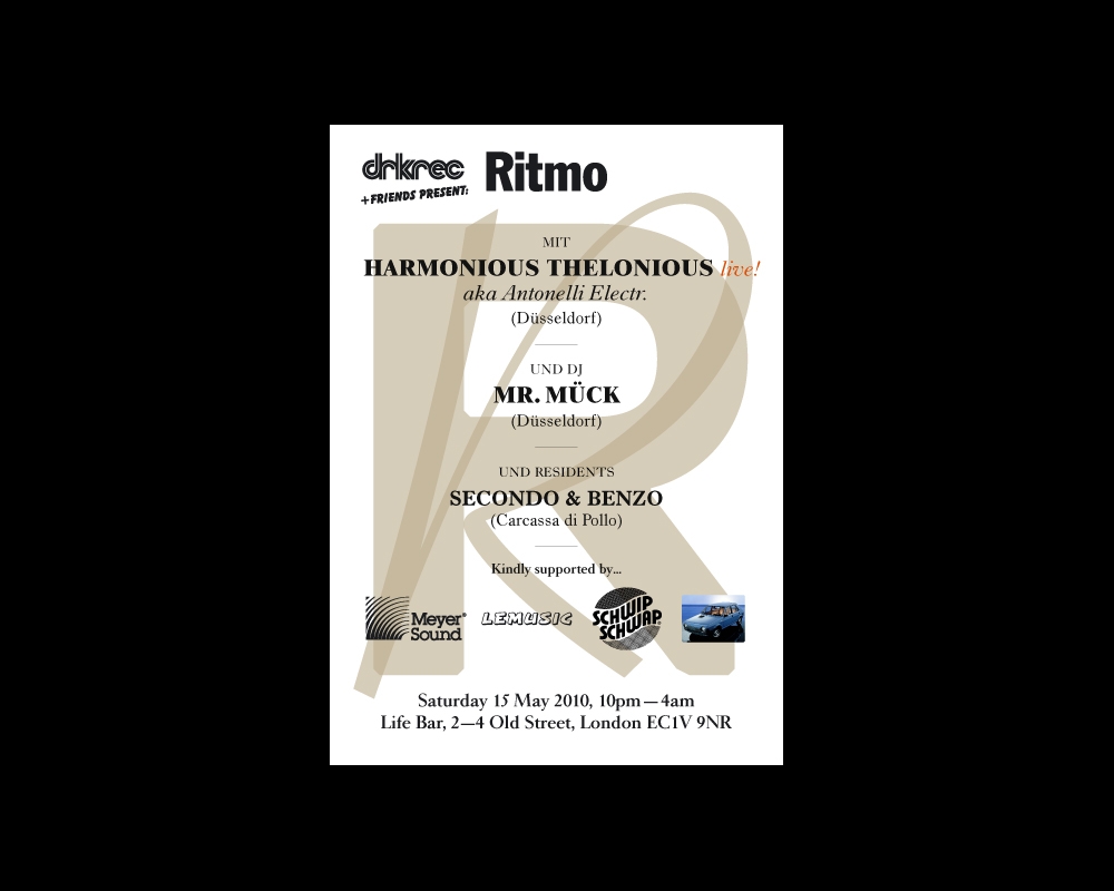 Flyer Ritmo