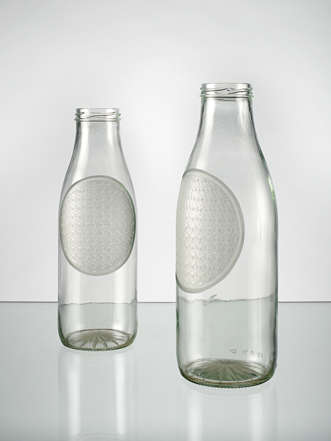 'Cut & Paste' und 'Upgrade', Glaskollektionen