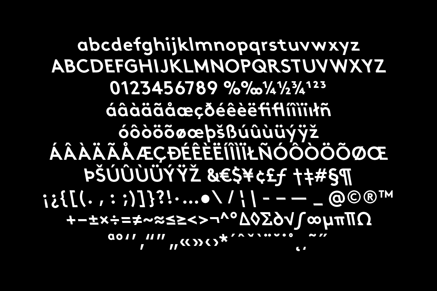 Schrift 'LL Brown Typeface'