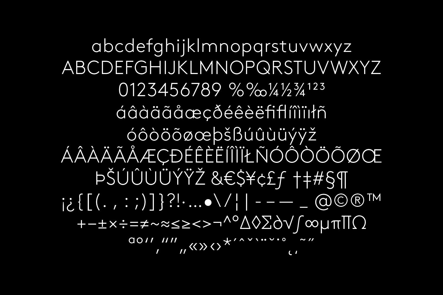 Schrift 'LL Brown Typeface'