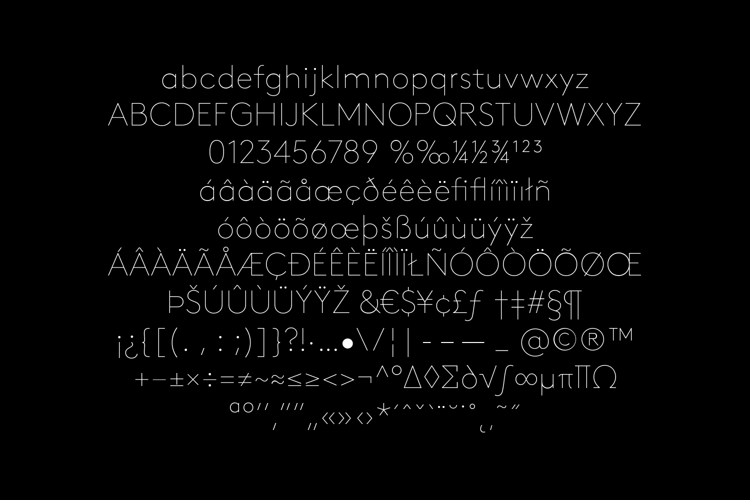 Schrift 'LL Brown Typeface'