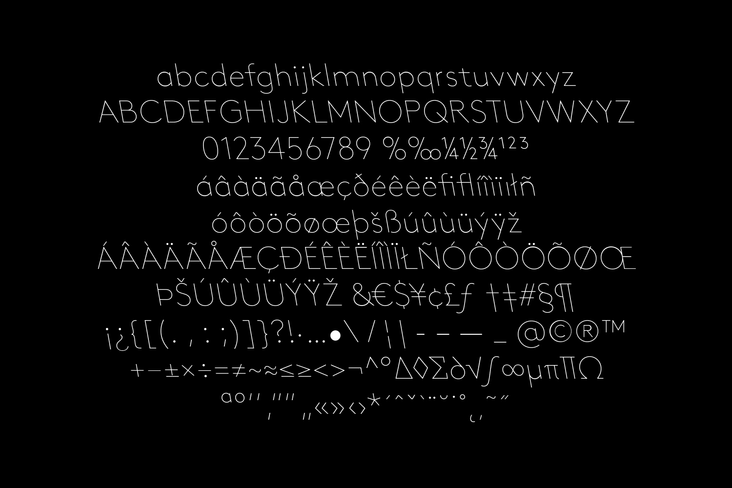 Schrift 'LL Brown Typeface'