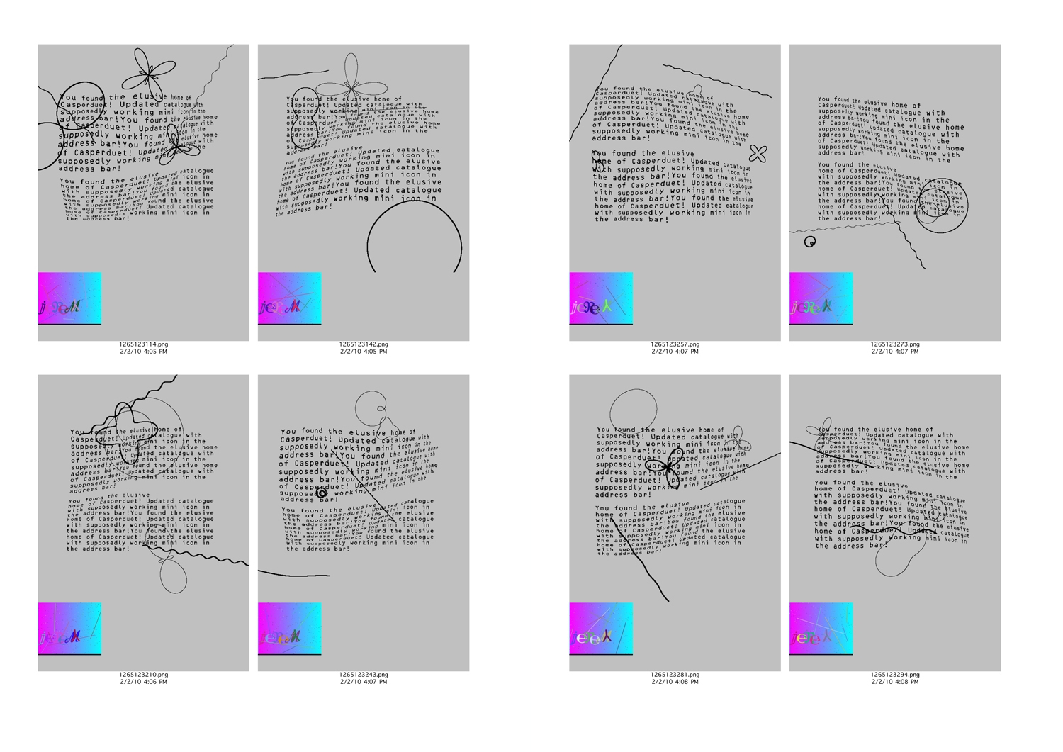 'All the best', Web-Interface, Buch A4, Plakatserie A0, 2009