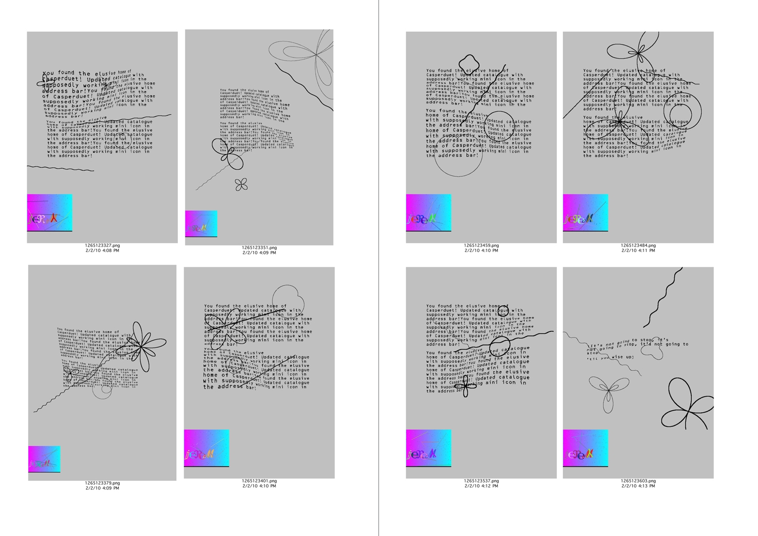 'All the best', Web-Interface, Buch A4, Plakatserie A0, 2009