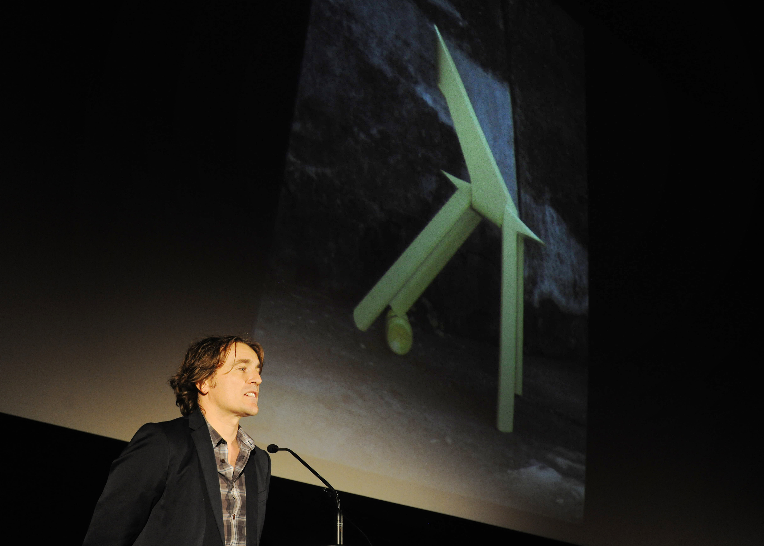 Preisverleihung im Cinéma Capitole Lausanne : Jörg Boner, Grand Prix Design 2011