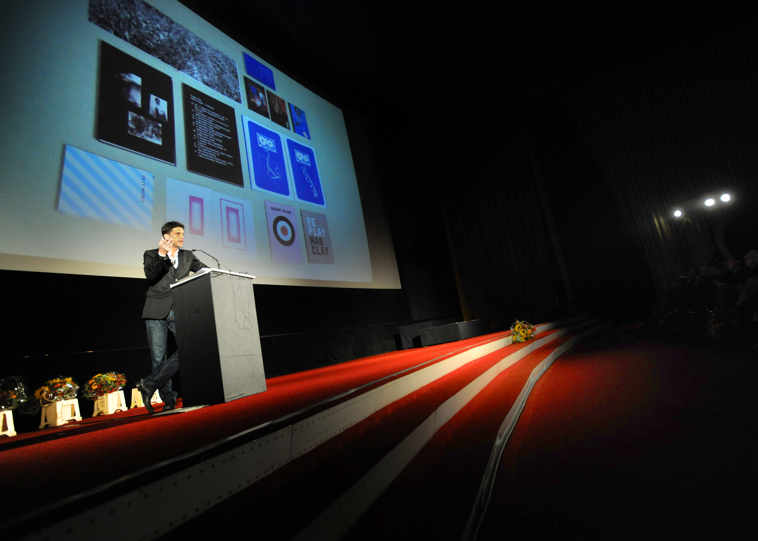 Preisverleihung im Cinéma Capitole Lausanne : Lionel Bovier