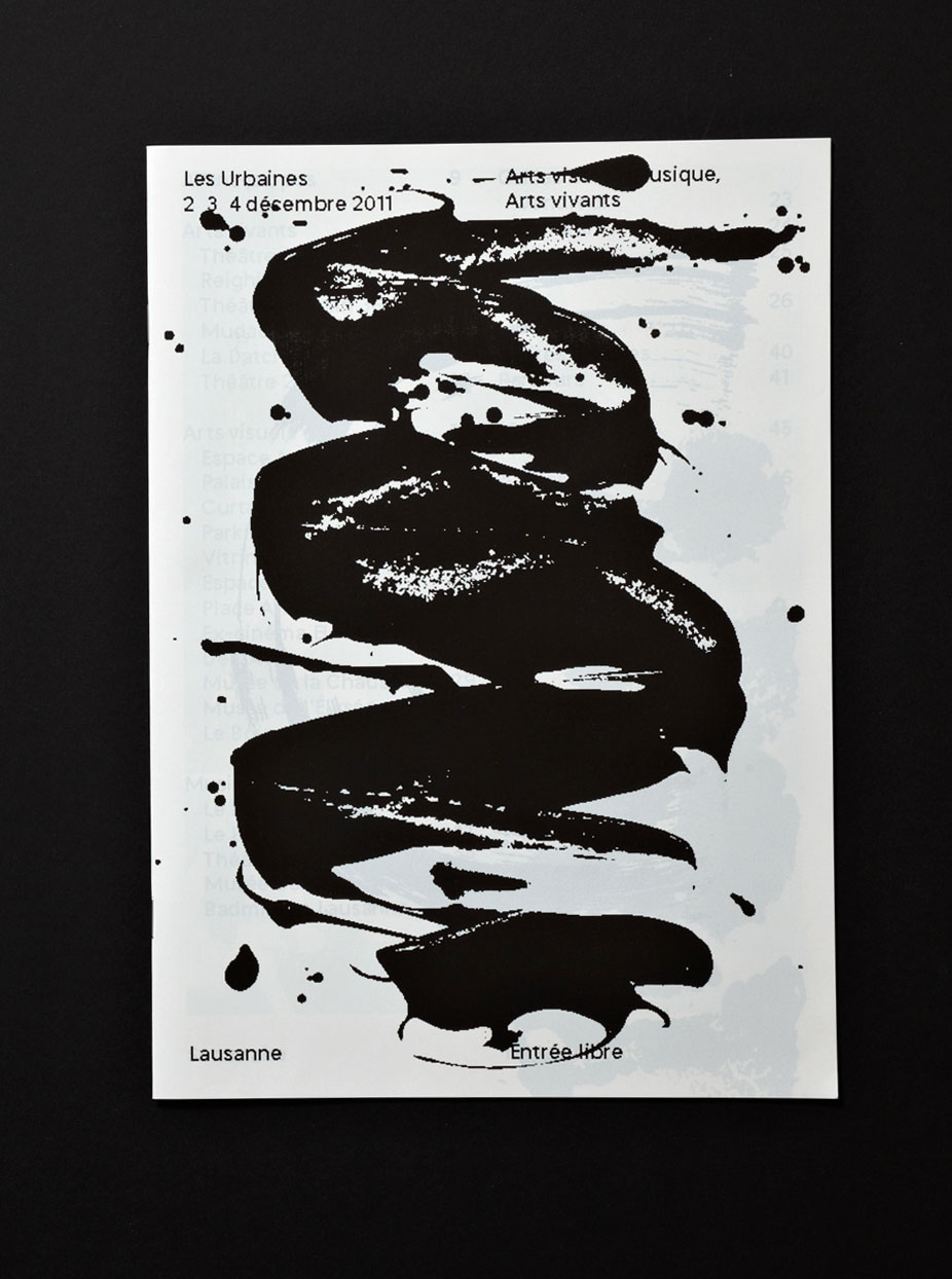 Visuelle Identität und Kommunikation für das Festival Les Urbaines in Lausanne (Ausgaben 2010 & 2011)