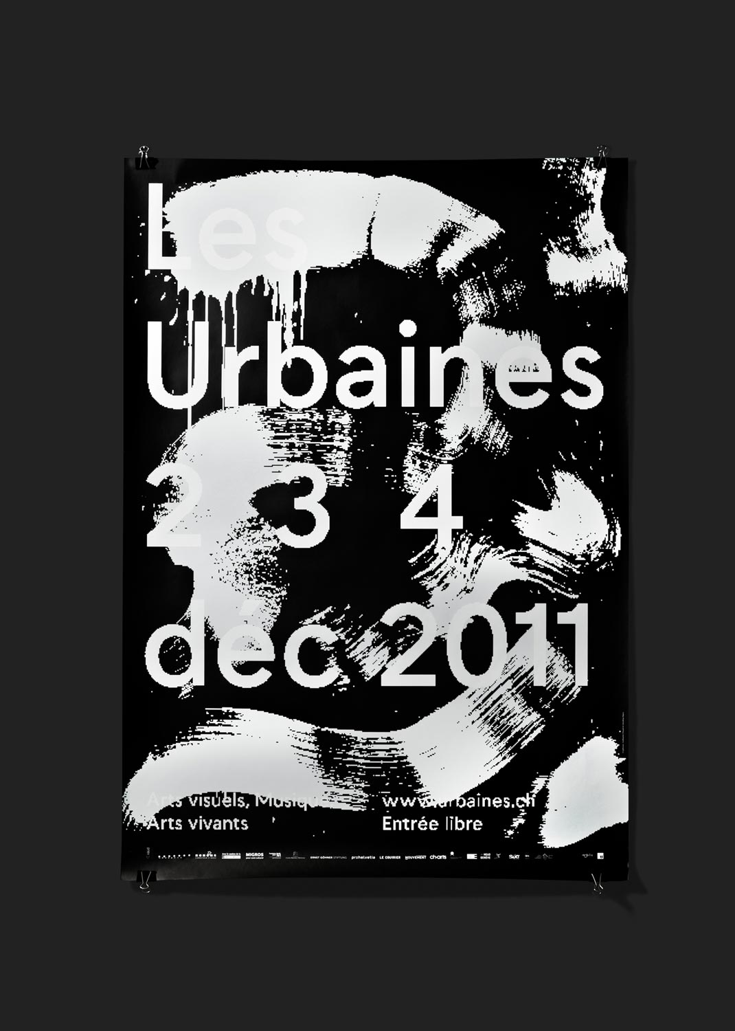 Visuelle Identität und Kommunikation für das Festival Les Urbaines in Lausanne (Ausgaben 2010 & 2011)
