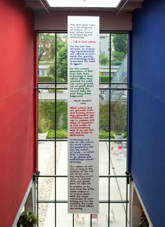 'Grand Central', interaktive Installation, Diplomarbeit