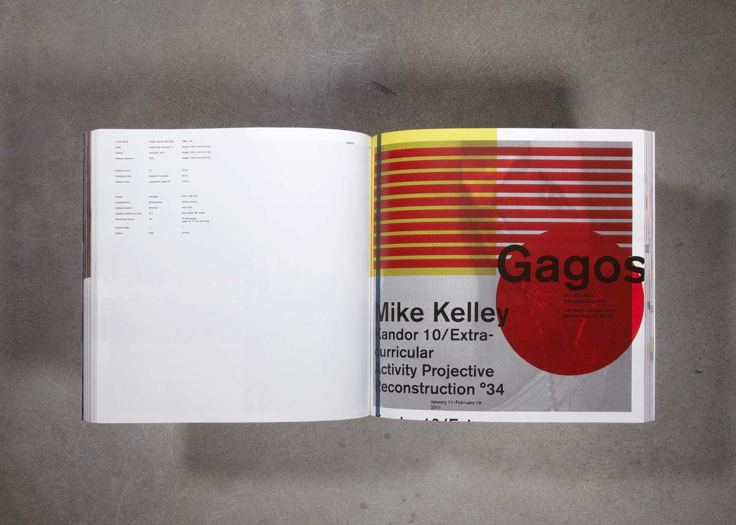 'Artforum Annual Report 2011', Diplomarbeit