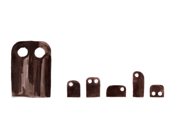 Eine Auswahl von Prototypen für Muji