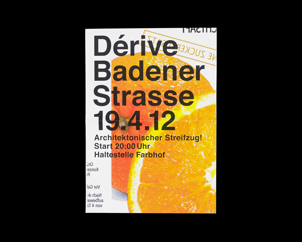 Eine Serie von typografischen Postern und Flyern für unterschiedliche kulturelle Institutionen und Anlässe