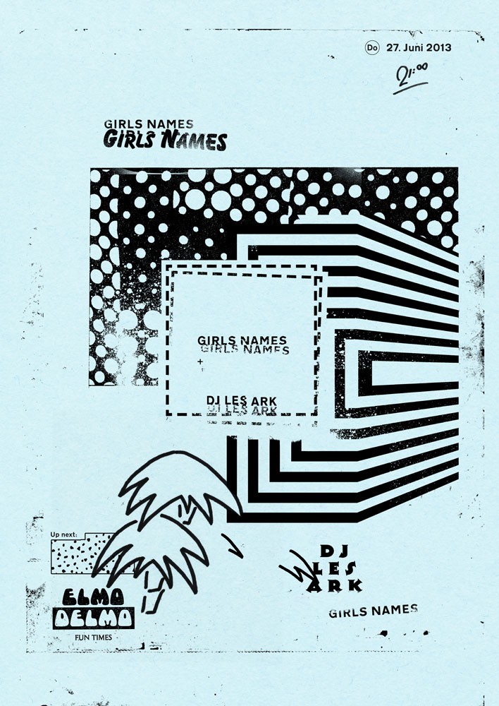 Eine Serie von typografischen Postern und Flyern für unterschiedliche kulturelle Institutionen und Anlässe