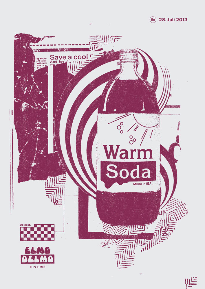 Eine Serie von typografischen Postern und Flyern für unterschiedliche kulturelle Institutionen und Anlässe