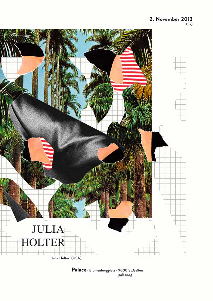 Eine Serie von typografischen Postern und Flyern für unterschiedliche kulturelle Institutionen und Anlässe