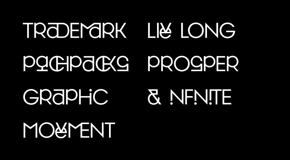 Schrift und Logo für 'Symbiot'