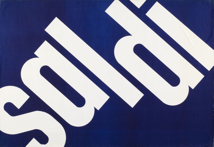 Lora Lamm, Saldi, 1957, Museum für Gestaltung Zürich, Plakatsammlung / Grafiksammlung