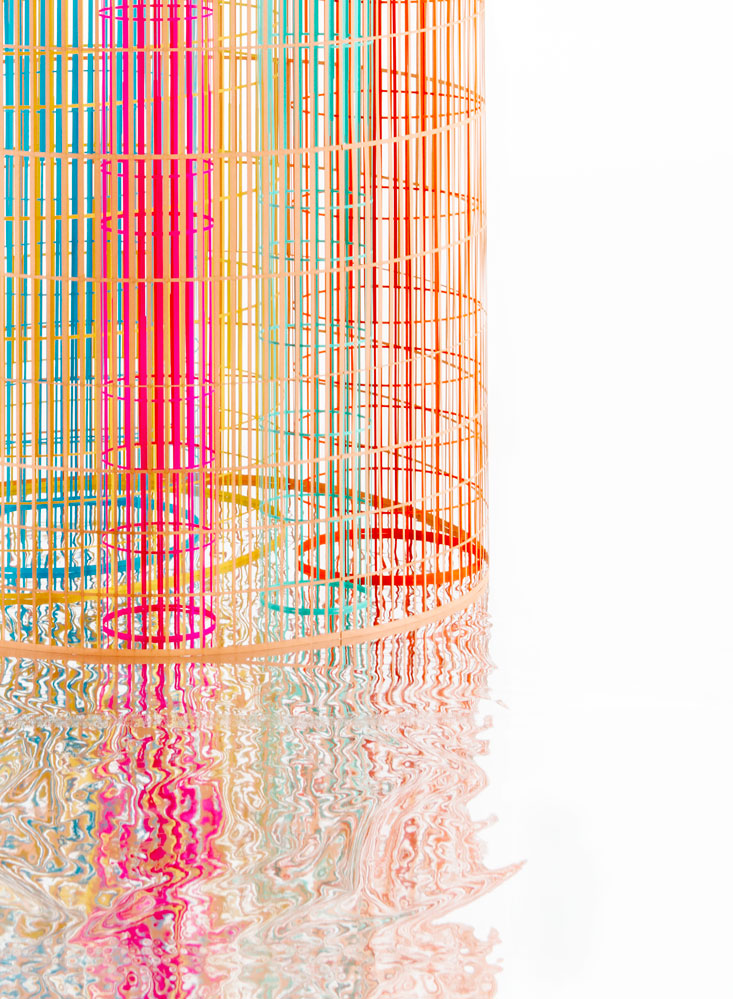 « Armand », dekoratives Objekt; « Dyade », Hängelampe