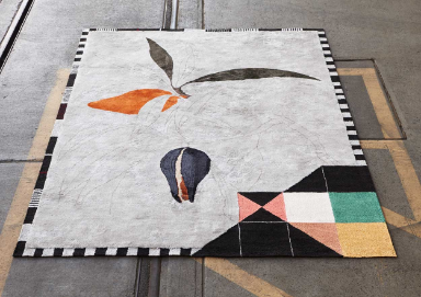 « Tropical Bauhaus », Teppichentwürfe, Diplomarbeit