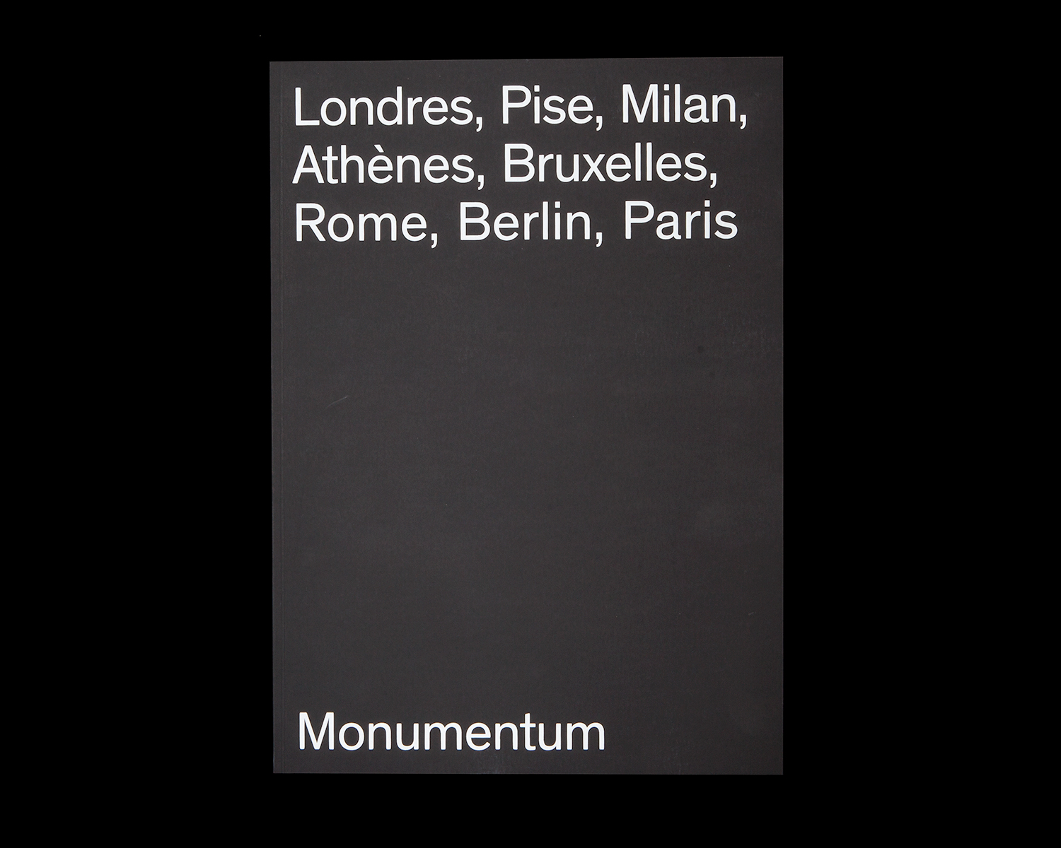Le livre «Momentum»