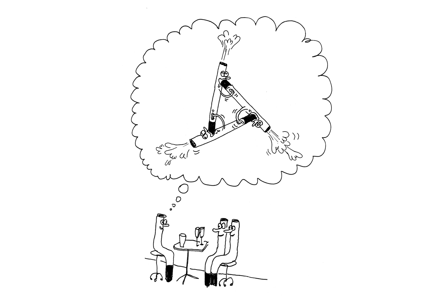 Zeichnungen, Illustrationen, Comics