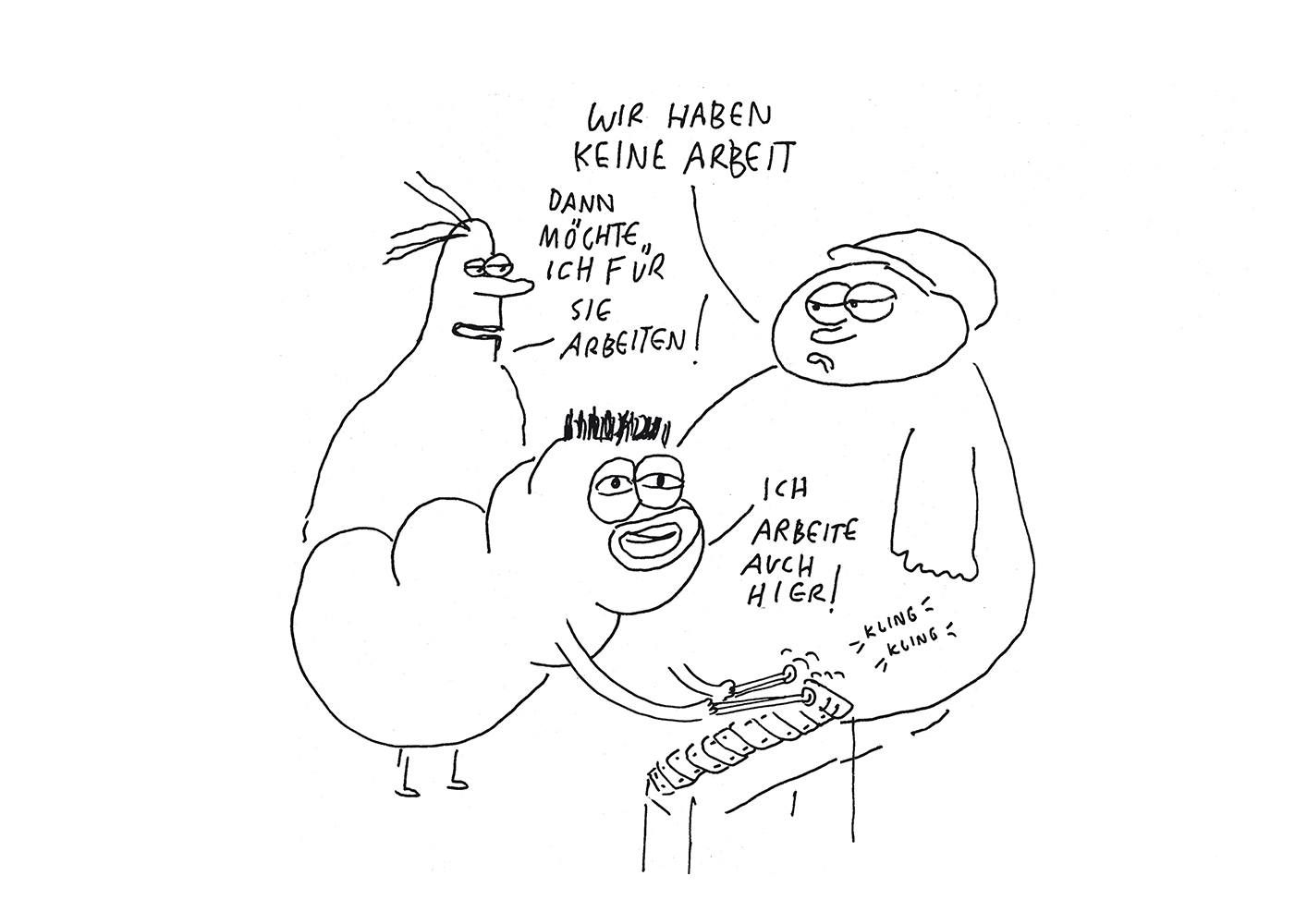 Zeichnungen, Illustrationen, Comics