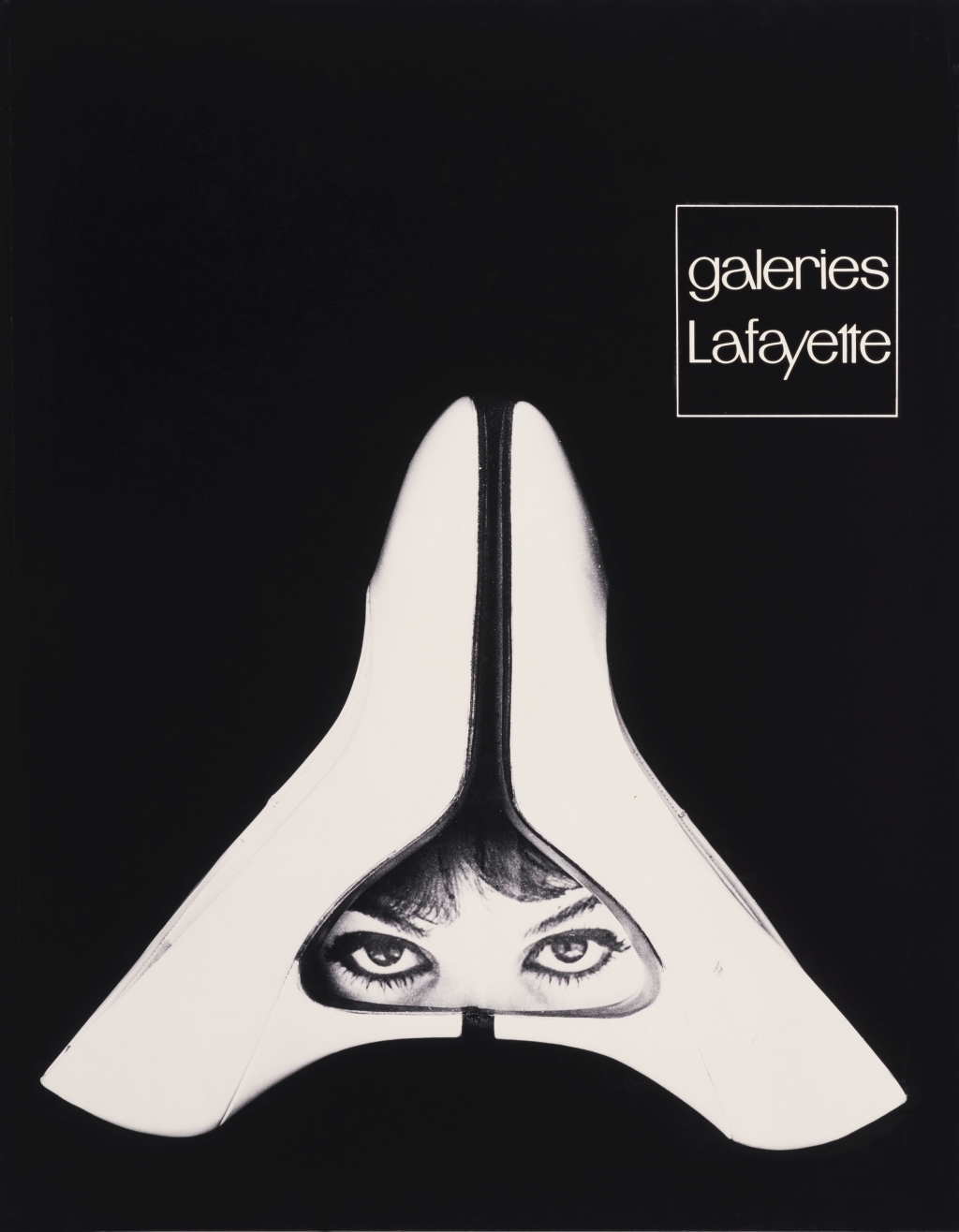 Jean Widmer, Galleries Lafayette, poster, 1960 © Zürcher Hochschule der Künste / Museum für Gestaltung Zürich / Grafik- und Plakatsammlung