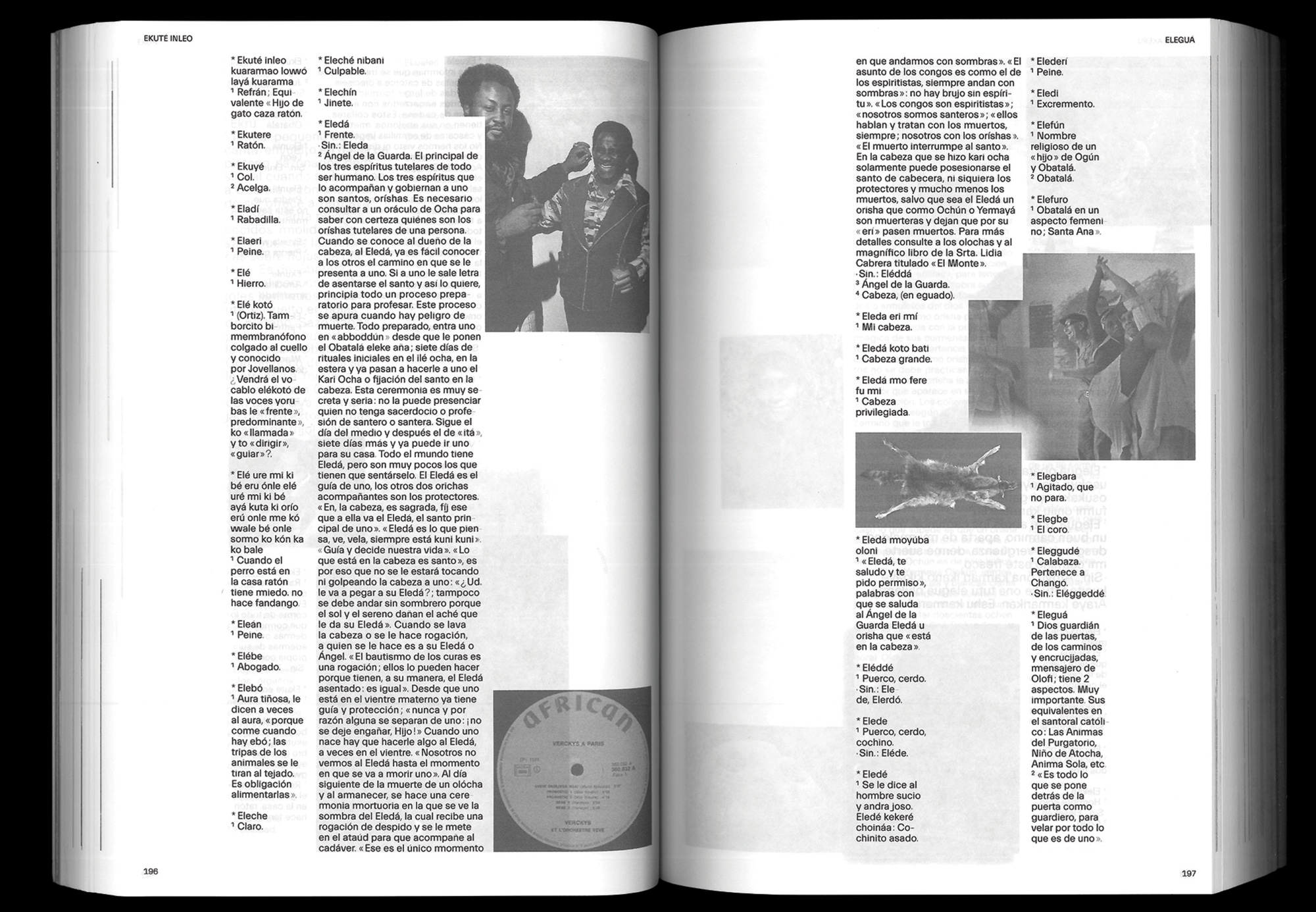 Diccionario Lukumí-Español, travail de diplôme (BA), 2017