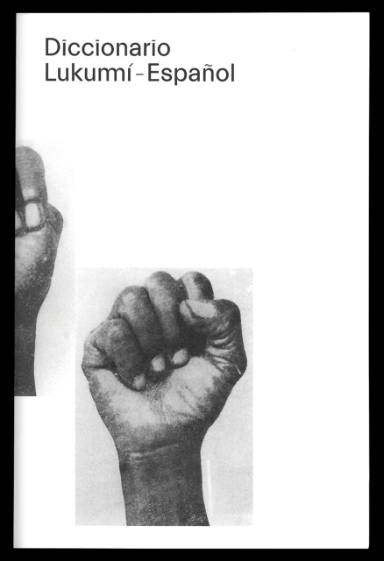 Diccionario Lukumí-Español, travail de diplôme (BA), 2017