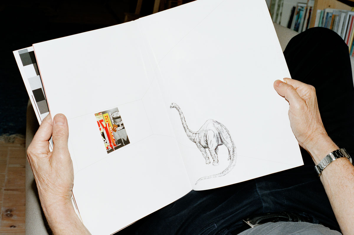 Albert Oehlen. In der Wohnung