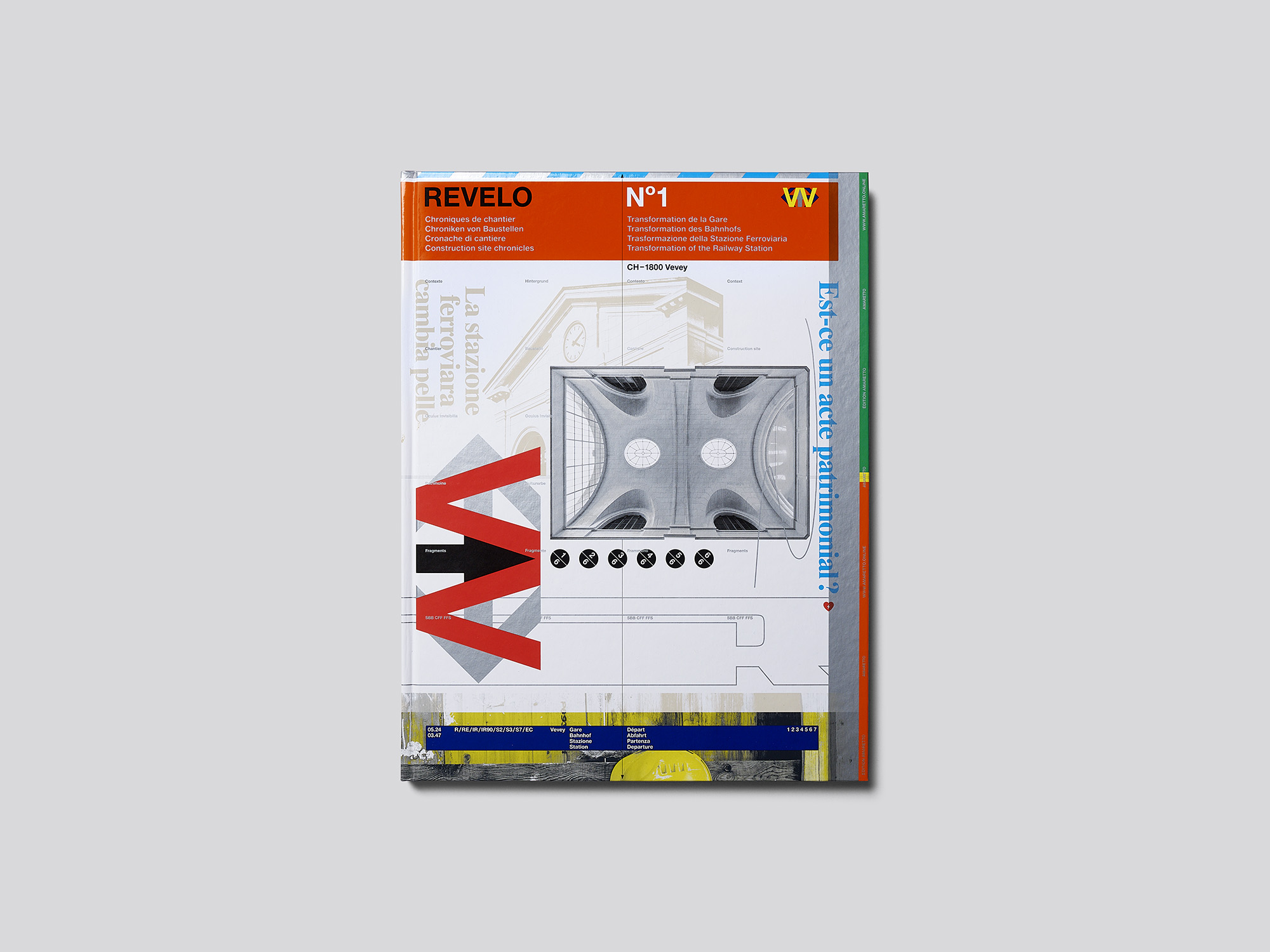 Revelo N°1, Chroniques de chantier. Transformation de la Gare, CH–1800 Vevey