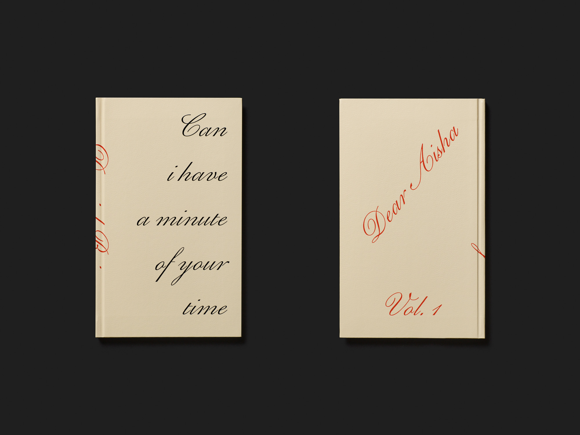 Dear Aisha, Volume 1. Can i have a minute of your time