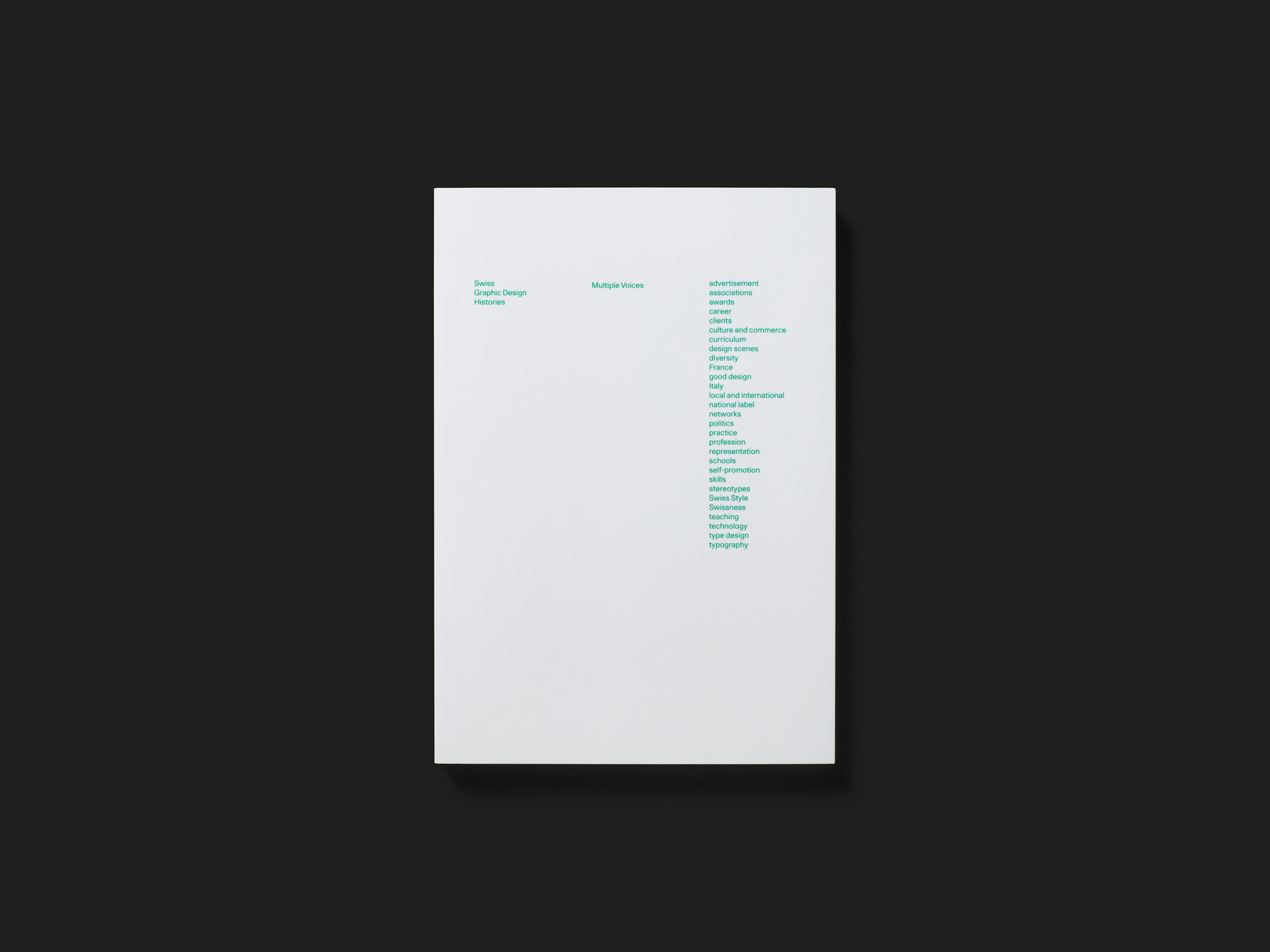 Swiss Graphic Design Histories