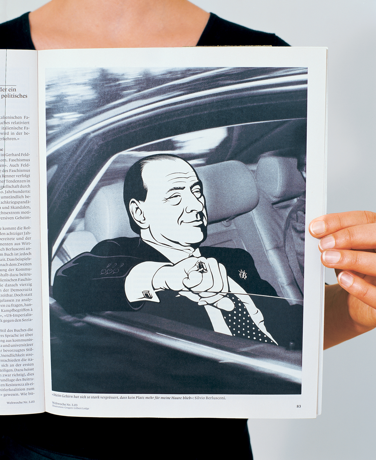 Illustration aus 'Die Weltwoche'