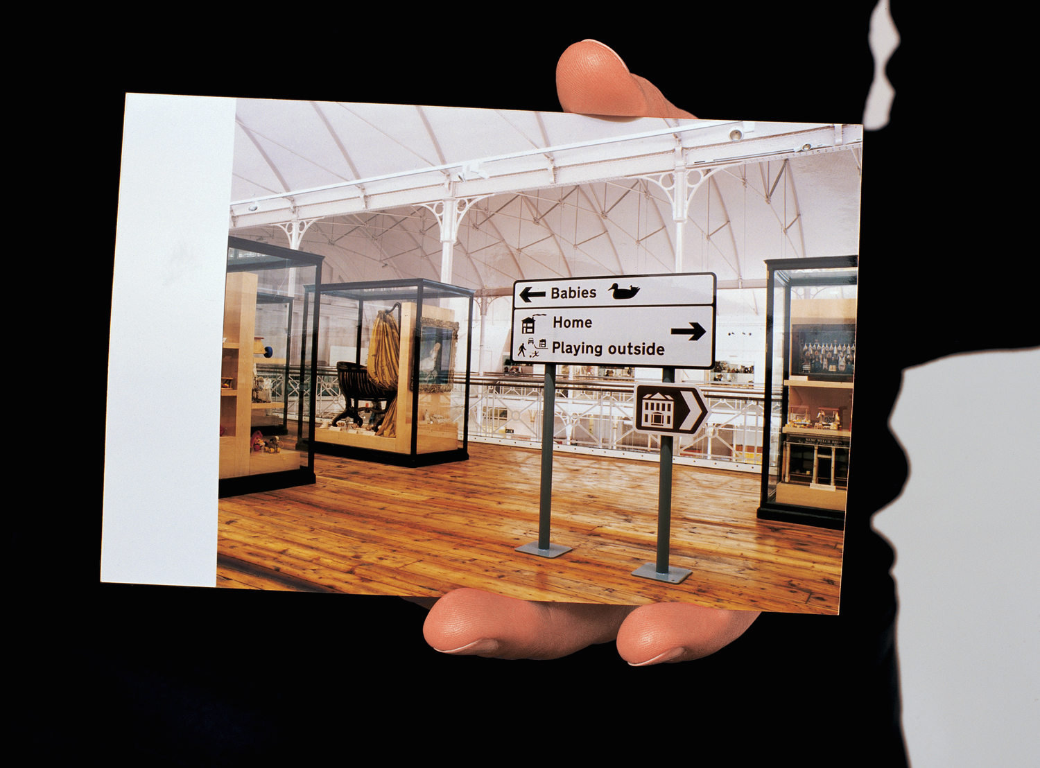 Signaletik für das Museum of Childhood, London