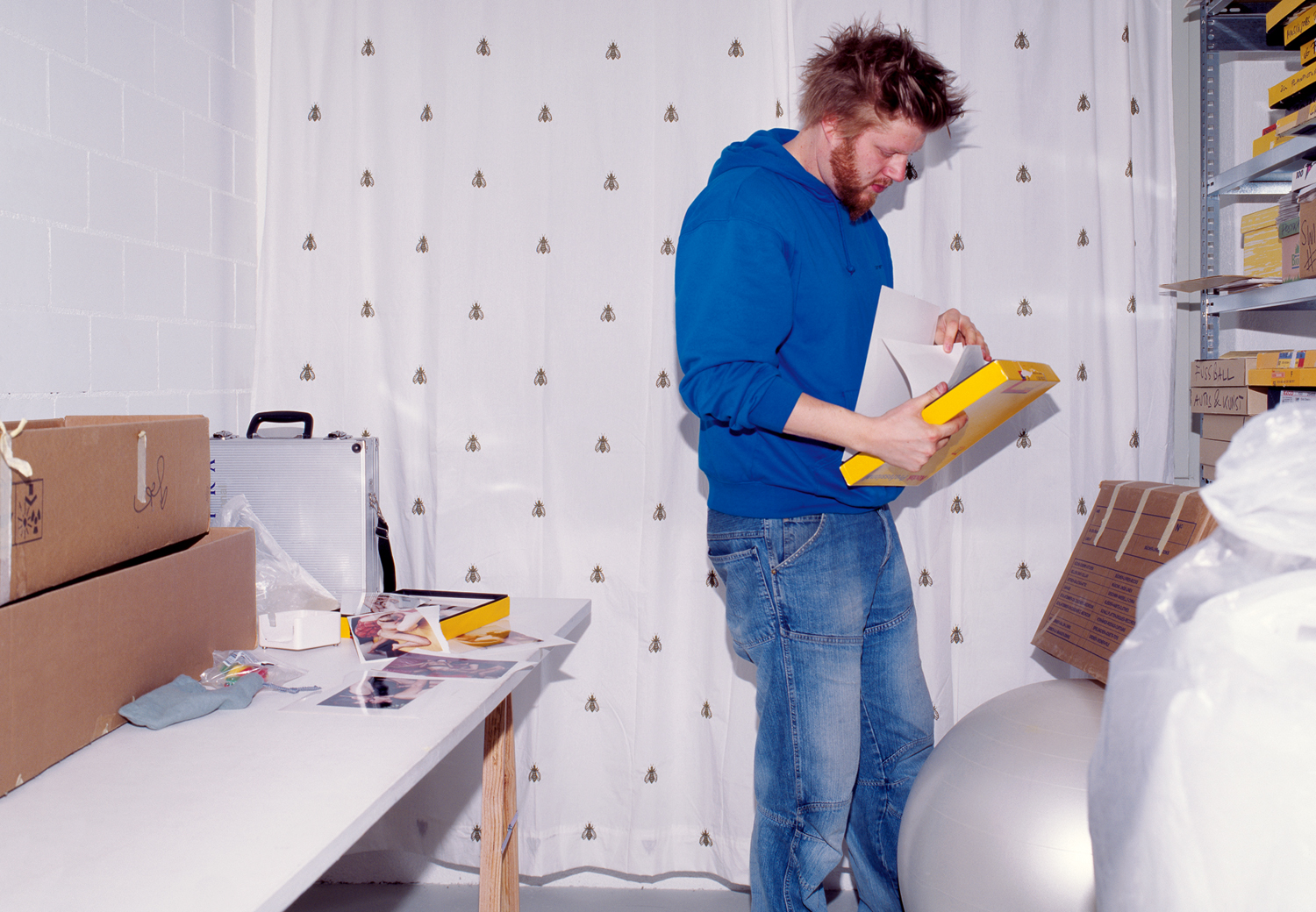 Holger Salach in his studio