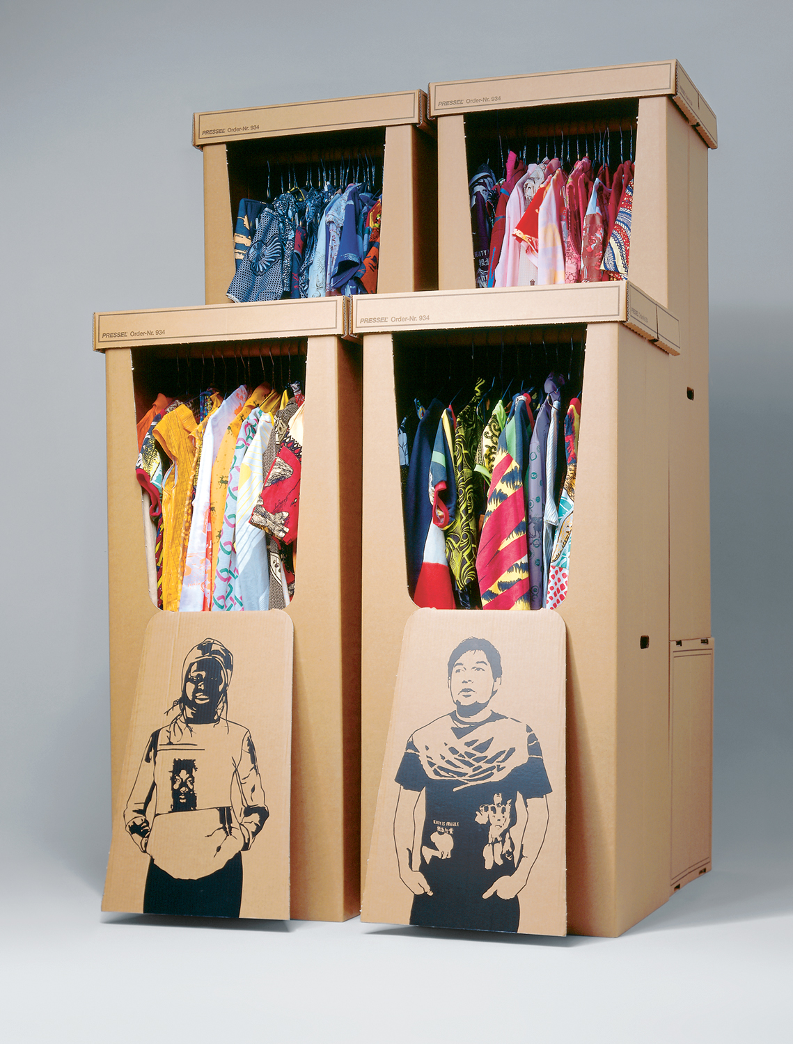 fashion collection 'où tu vas comme ça?', about 100 pieces and 10 accessories